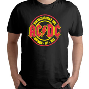 Playera de AC/DC con diseño Australia EST. 1973