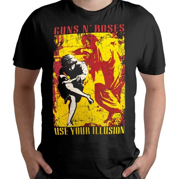 guns n roses playeras